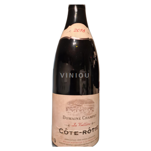 Vallée du Rhône Côte-rôtie Domaine Champe`t La Viallière 2018